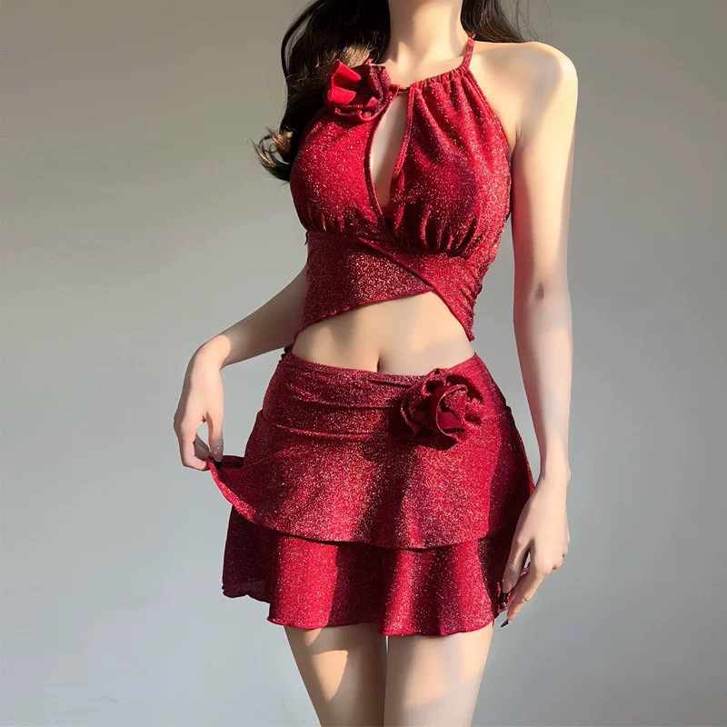 Suits - Nowy Zestaw Bikini 2-częściowy Damski Styl