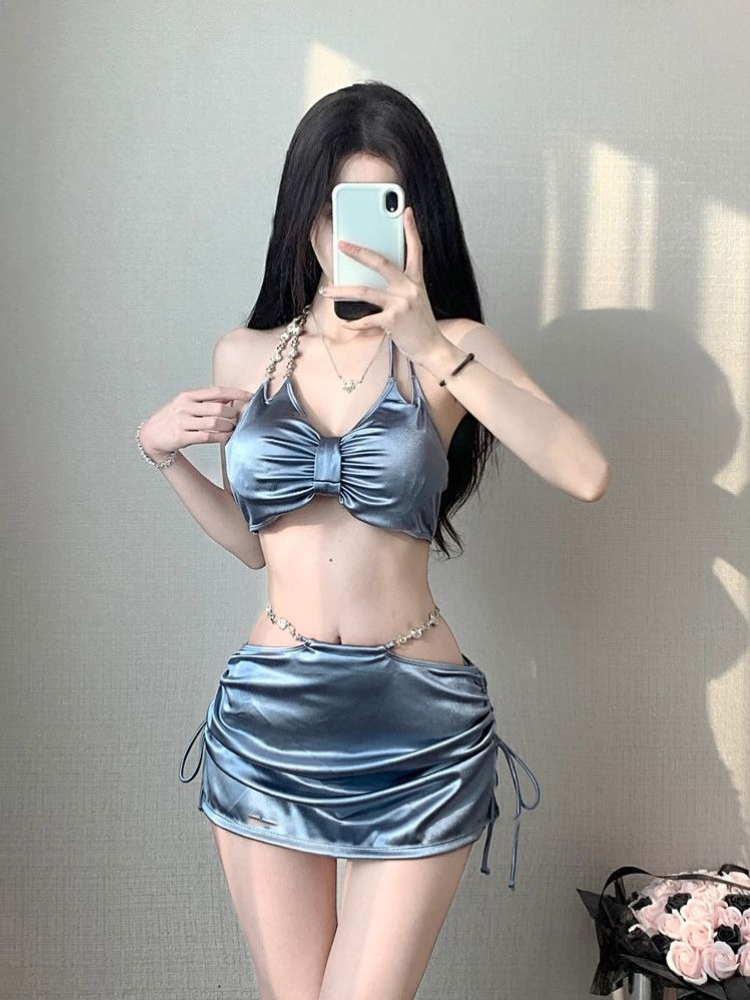 Suits - Elegancki damski zestaw bikini z cienkimi