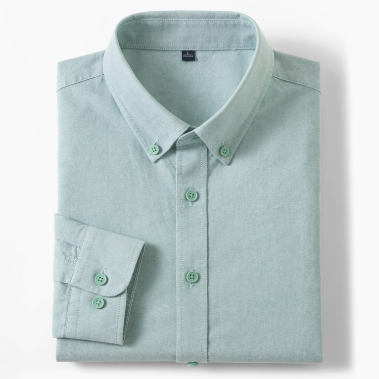 Nowa męska koszula Oxford ze 1 – Mandarin Collar Formal Shirt Slim Fit recenzja i cena