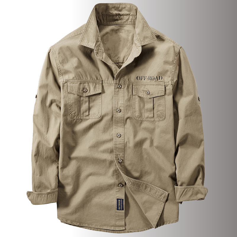 Nowe męskie wiosna multi-pocke – Tactical Military Shirt Cargo recenzja i cena