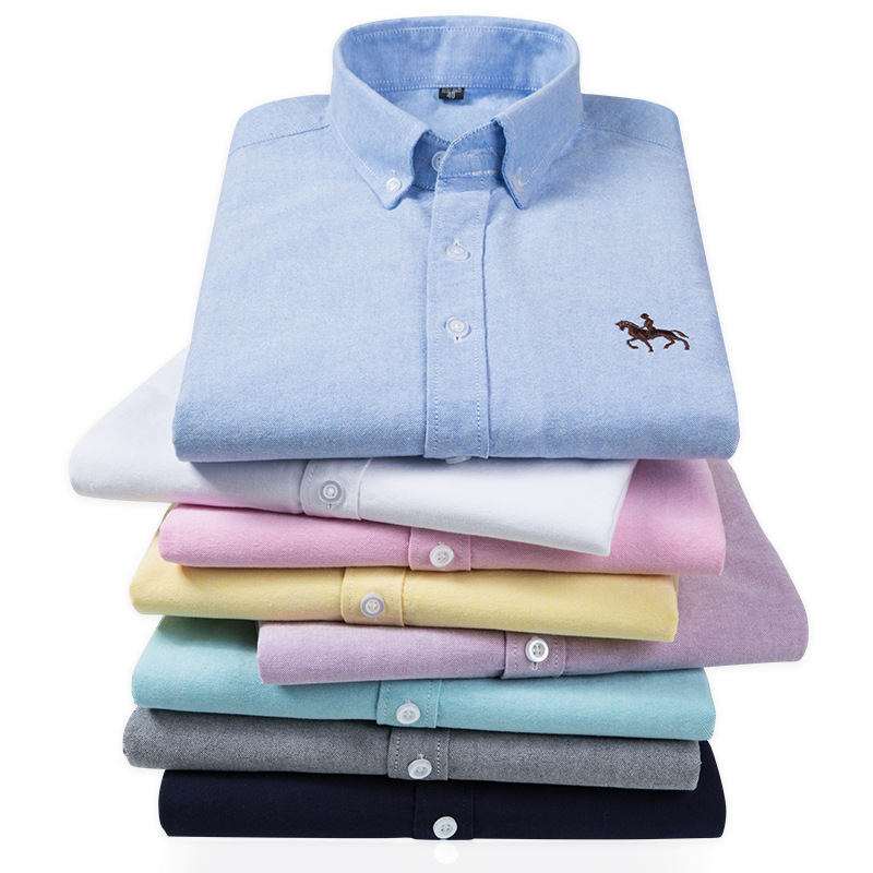 Nowa 100% bawełniana koszula O – Oxford Cotton Casual Shirt Business recenzja i cena
