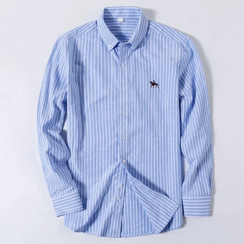 Nowa 100% bawełniana koszula O – Oxford Cotton Casual Shirt Business recenzja i cena