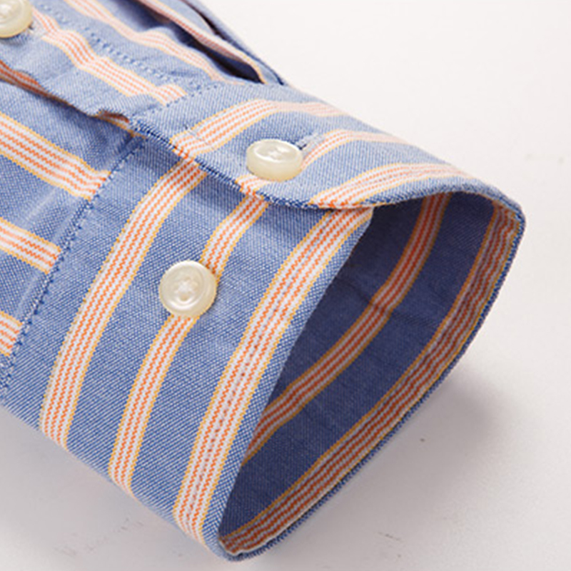 Nowe koszule męskie z długim r – Oxford Cotton Casual Shirt Business recenzja i cena