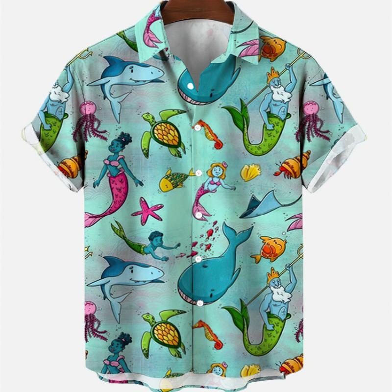 Hawajska męska letnia koszule  – Vintage Hawaiian Floral Shirt recenzja i cena
