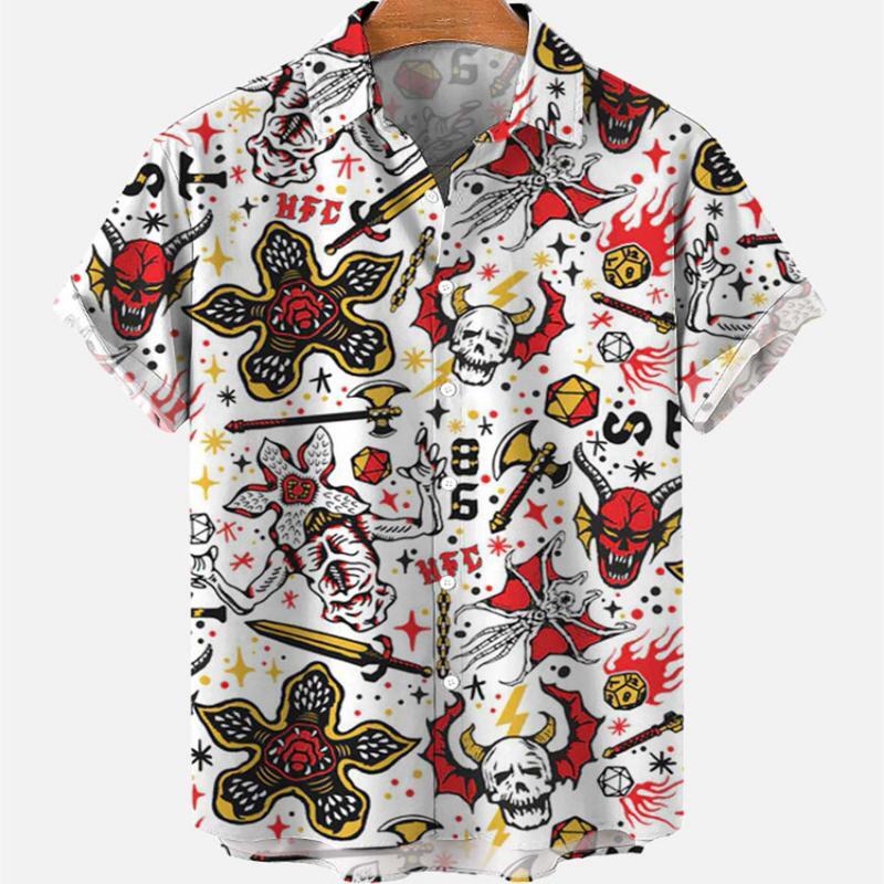 Hawajska męska letnia koszule  – Vintage Hawaiian Floral Shirt recenzja i cena