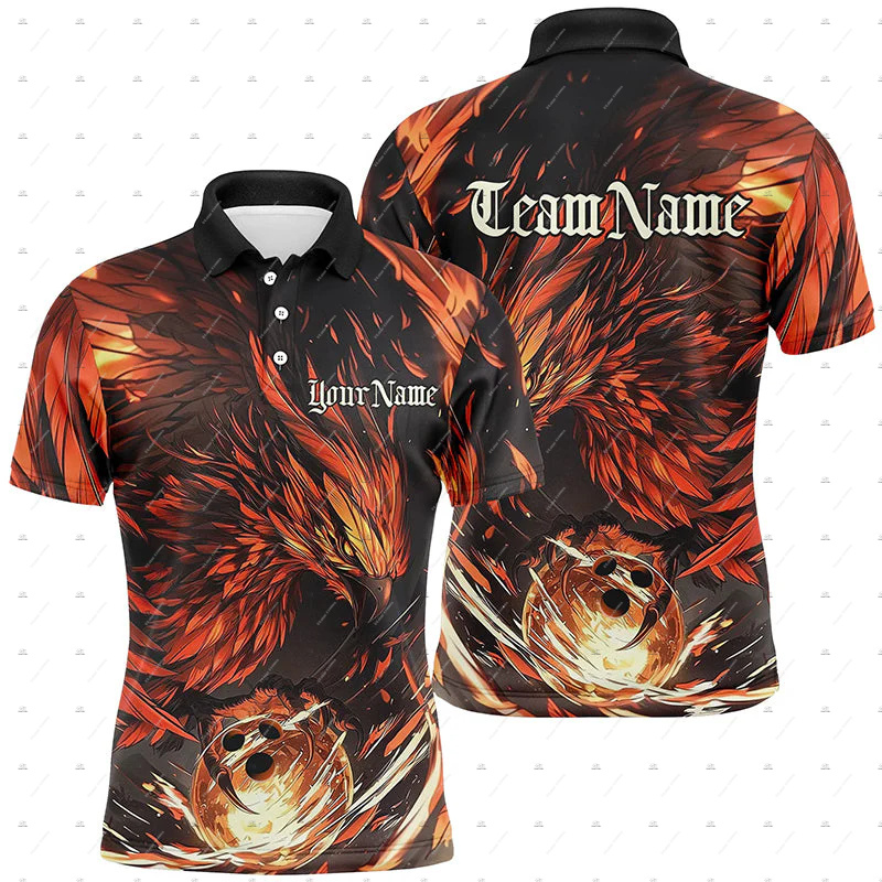 Koszulki Polo z Krótkim Rękawe – Short Sleeve Bowling Shirt Retro recenzja i cena