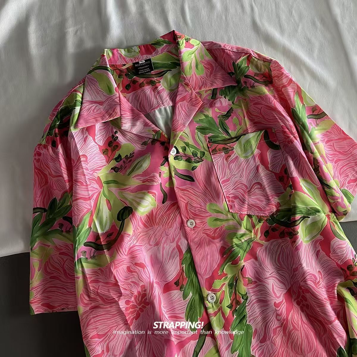 Vintage Koszule Plażowe Wakacy – Vintage Hawaiian Floral Shirt recenzja i cena