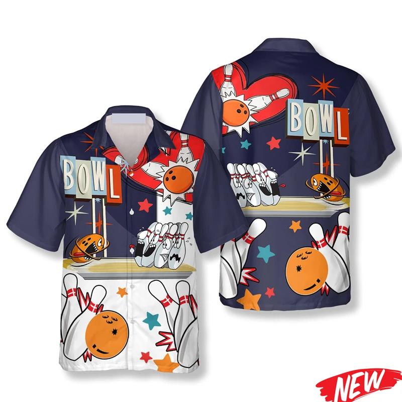 Klasyczna koszula hawajska z m – Short Sleeve Bowling Shirt Retro recenzja i cena