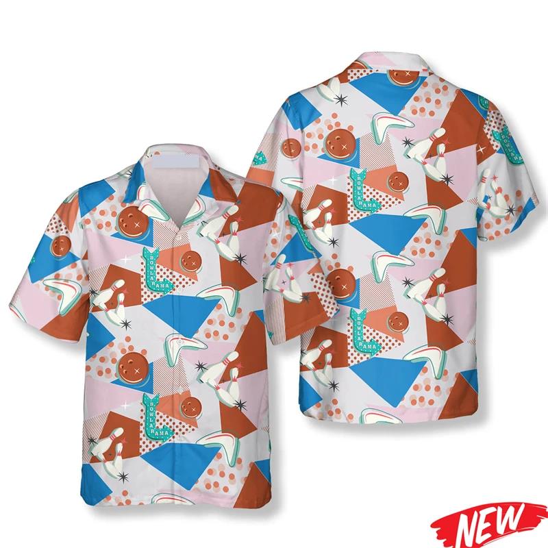 Klasyczna koszula hawajska z m – Short Sleeve Bowling Shirt Retro recenzja i cena