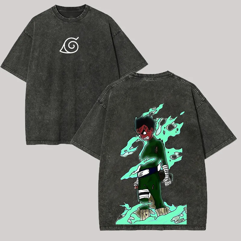 Koszulka Rock Lee Osiem Bram N – Acid Wash Vintage Graphic T Shirt recenzja i cena