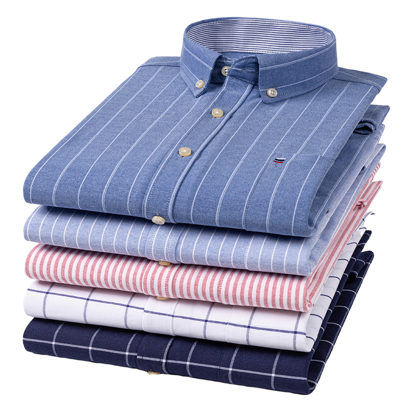 100% czystej bawełny Oxford Mę – Oxford Cotton Casual Shirt Business recenzja i cena