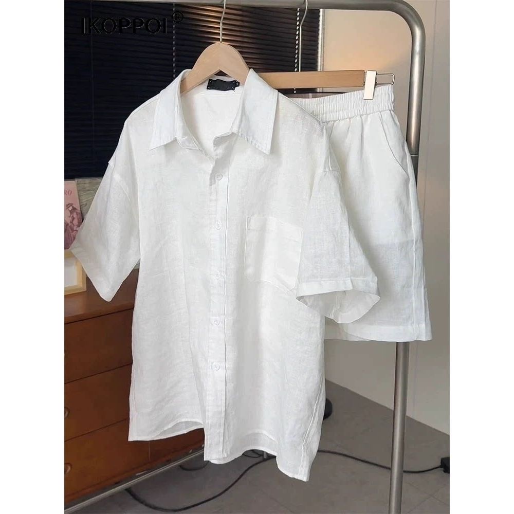 Lekki, oddychający zestaw kosz – Mens Linen Shirt Long Sleeve recenzja i cena
