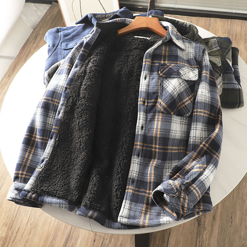 Męska ciężka koszule flanelowe – Flannel Plaid Shirt Heavy Weight recenzja i cena