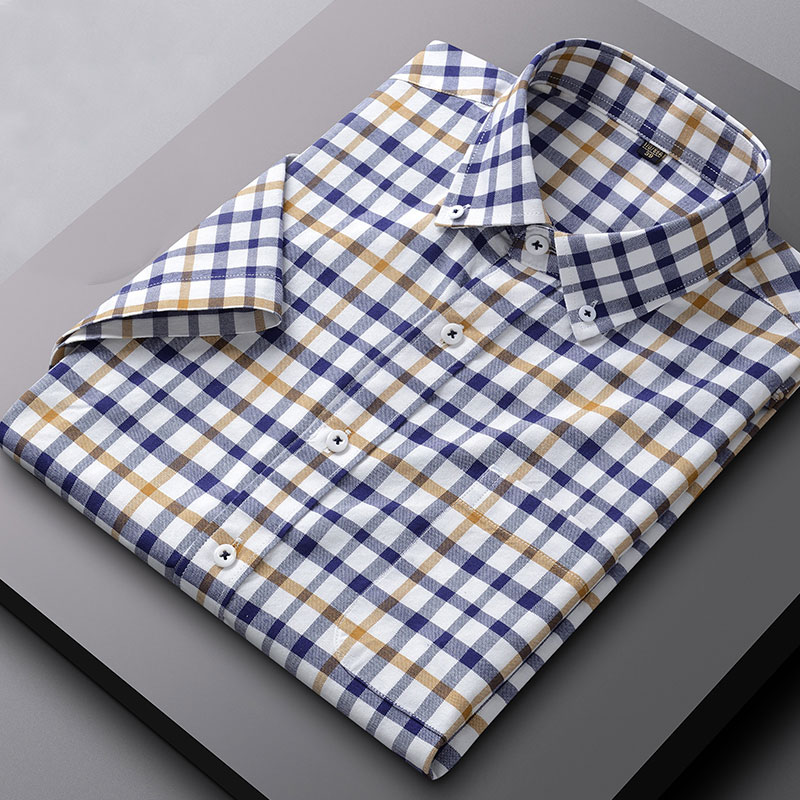 Letnia nowa 100% bawełna Oxfor – Oxford Cotton Casual Shirt Business recenzja i cena