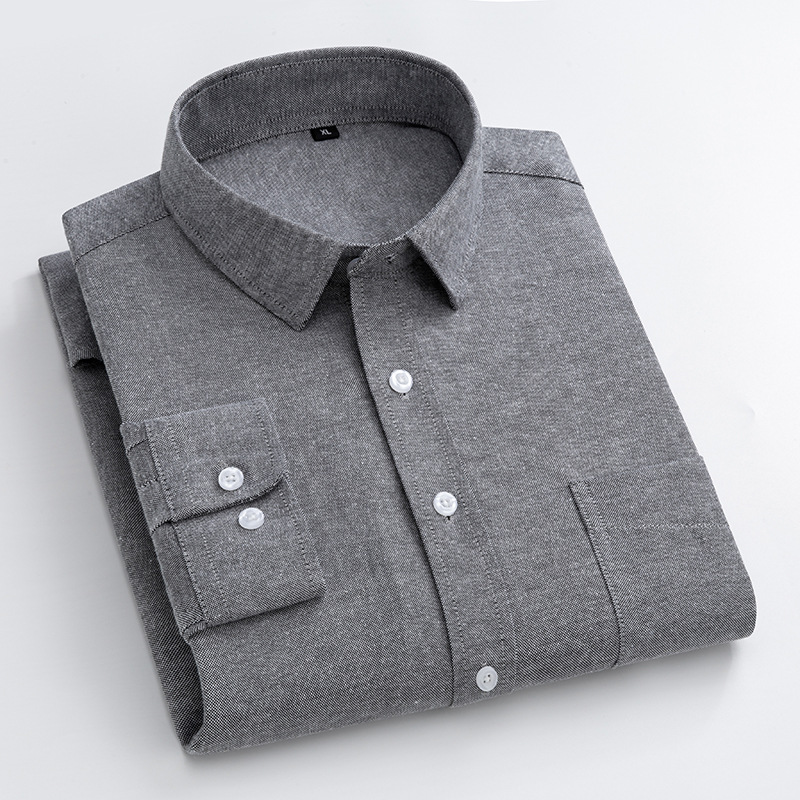 Męska koszula Oxford w kolorze – Oxford Cotton Casual Shirt Business recenzja i cena