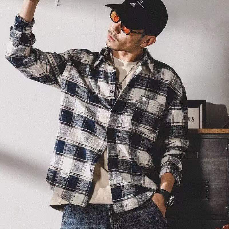 Koszula-kurtka w kratę na wios – Flannel Plaid Shirt Heavy Weight recenzja i cena