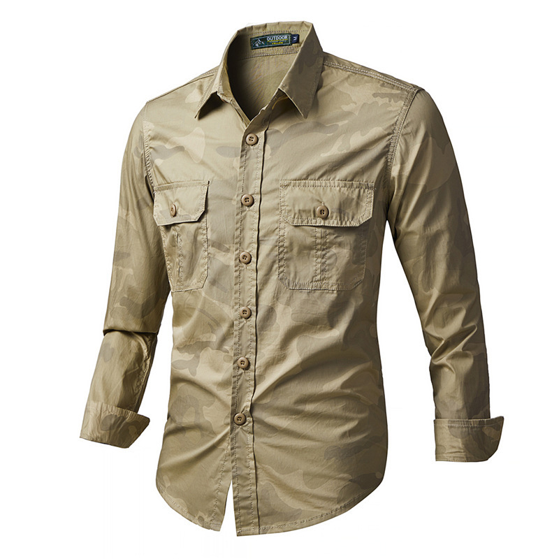 Męskie taktyczne koszule cargo – Tactical Military Shirt Cargo recenzja i cena