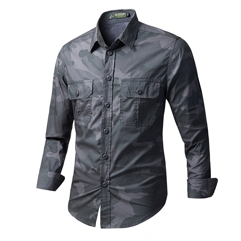 Męskie taktyczne koszule cargo – Tactical Military Shirt Cargo recenzja i cena