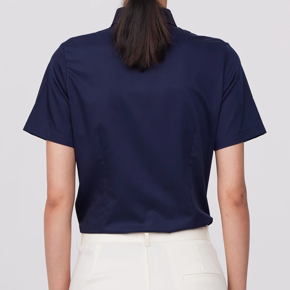 Damska bluzka z krótkim rękawe – Breathable Bamboo Fiber Shirt Non Iron recenzja i cena