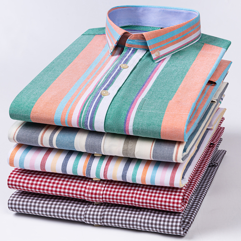 Męska koszula Oxford z czystej – Oxford Cotton Casual Shirt Business recenzja i cena