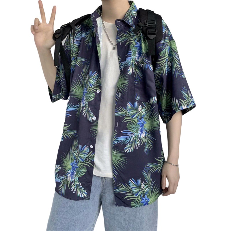 Casualowe kwiatowe nadruki Ret – Vintage Hawaiian Floral Shirt recenzja i cena
