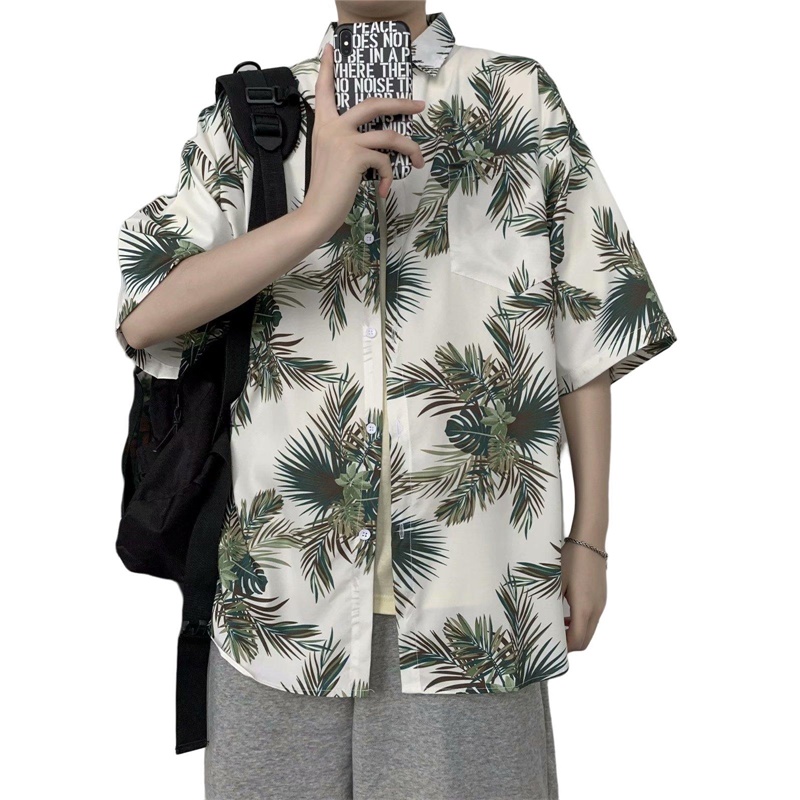 Casualowe kwiatowe nadruki Ret – Vintage Hawaiian Floral Shirt recenzja i cena