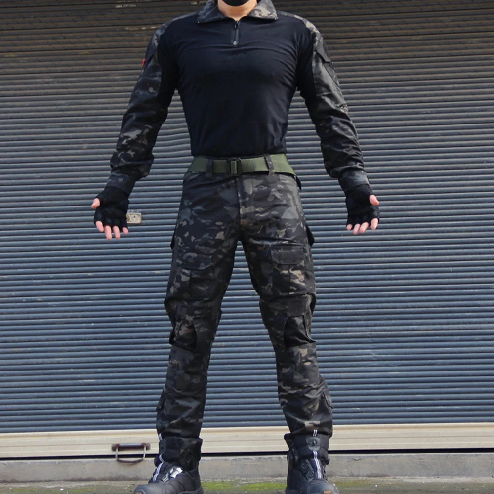 Męski taktyczny strój bojowy,  – Tactical Military Shirt Cargo recenzja i cena