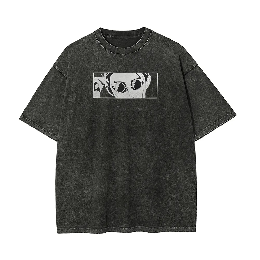 Kento Nanami T-Shirt Jujutsu K – Acid Wash Vintage Graphic T Shirt recenzja i cena