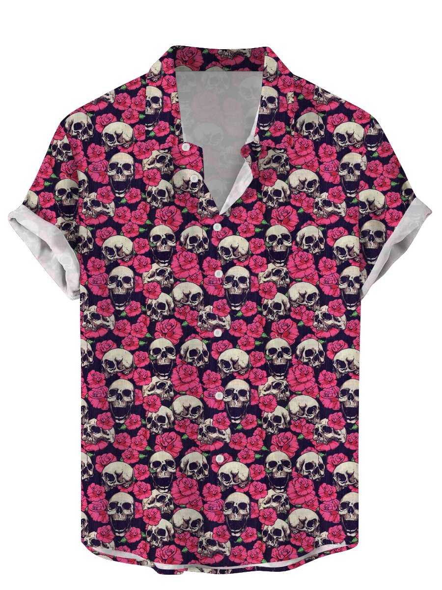 Vintage czaszka kwiatowe koszu – Vintage Hawaiian Floral Shirt recenzja i cena