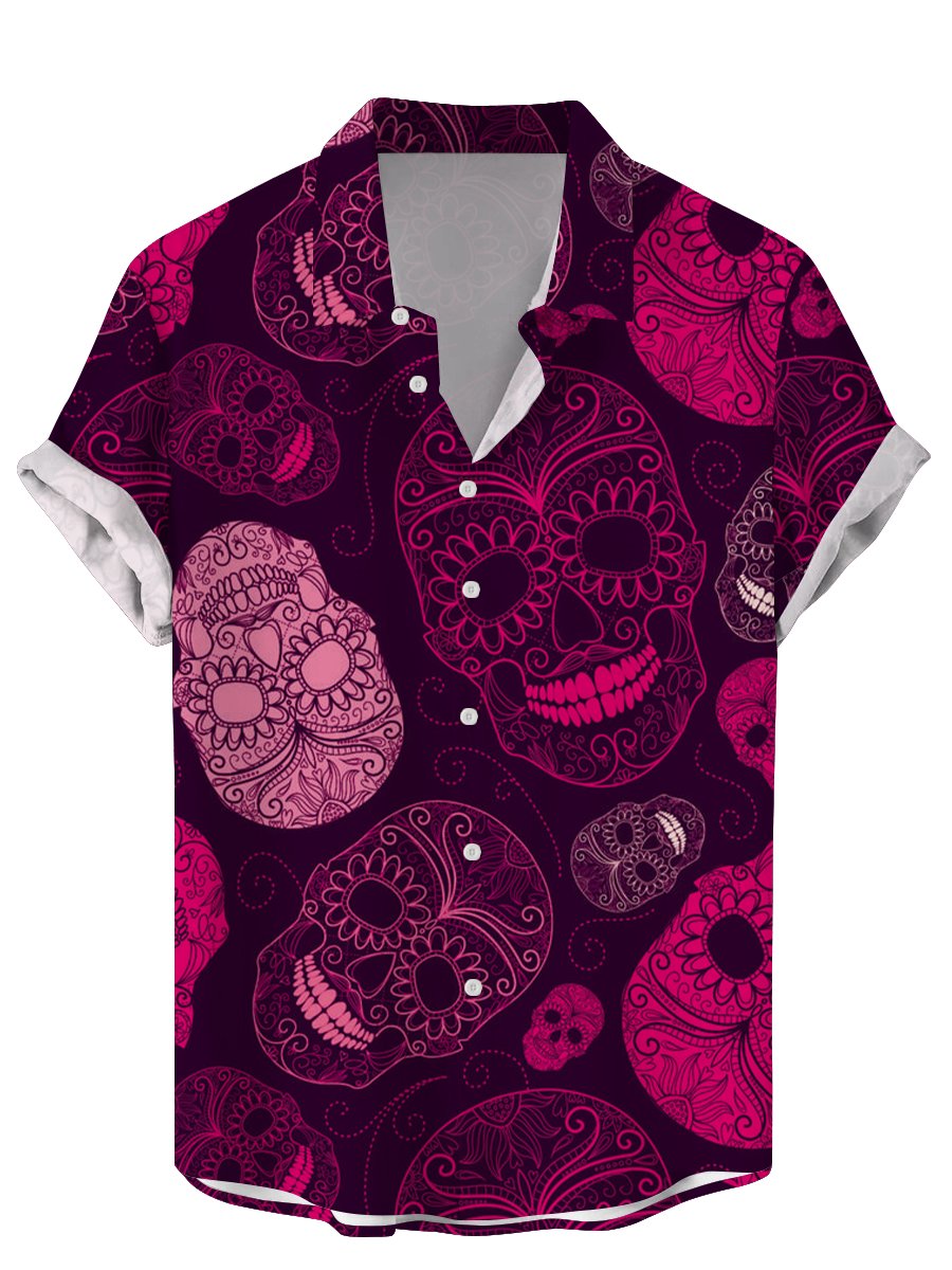 Vintage czaszka kwiatowe koszu – Vintage Hawaiian Floral Shirt recenzja i cena