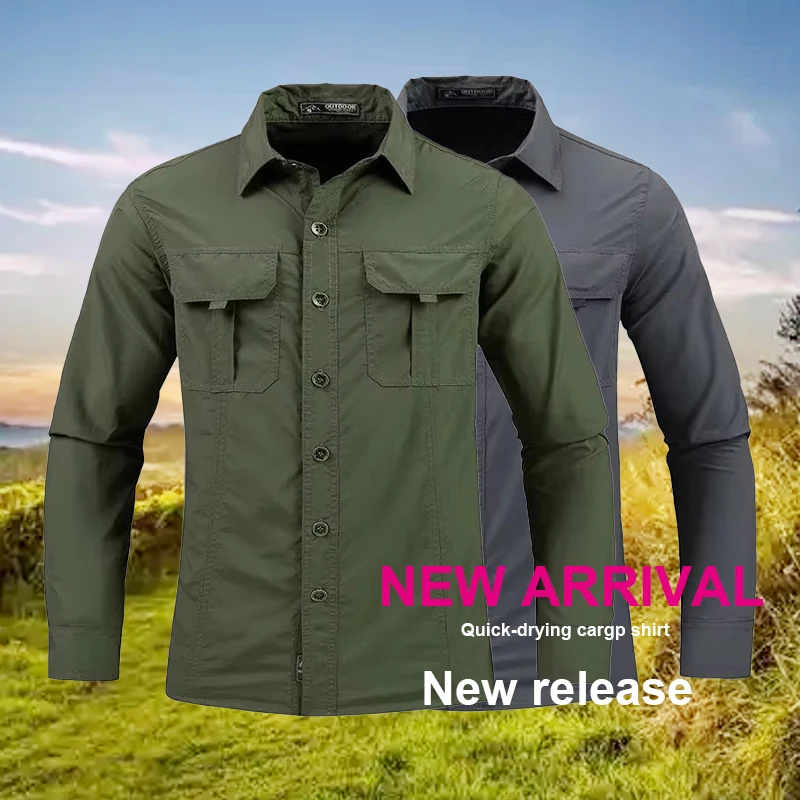 Męska koszula taktyczna 5XL, l – Tactical Military Shirt Cargo recenzja i cena