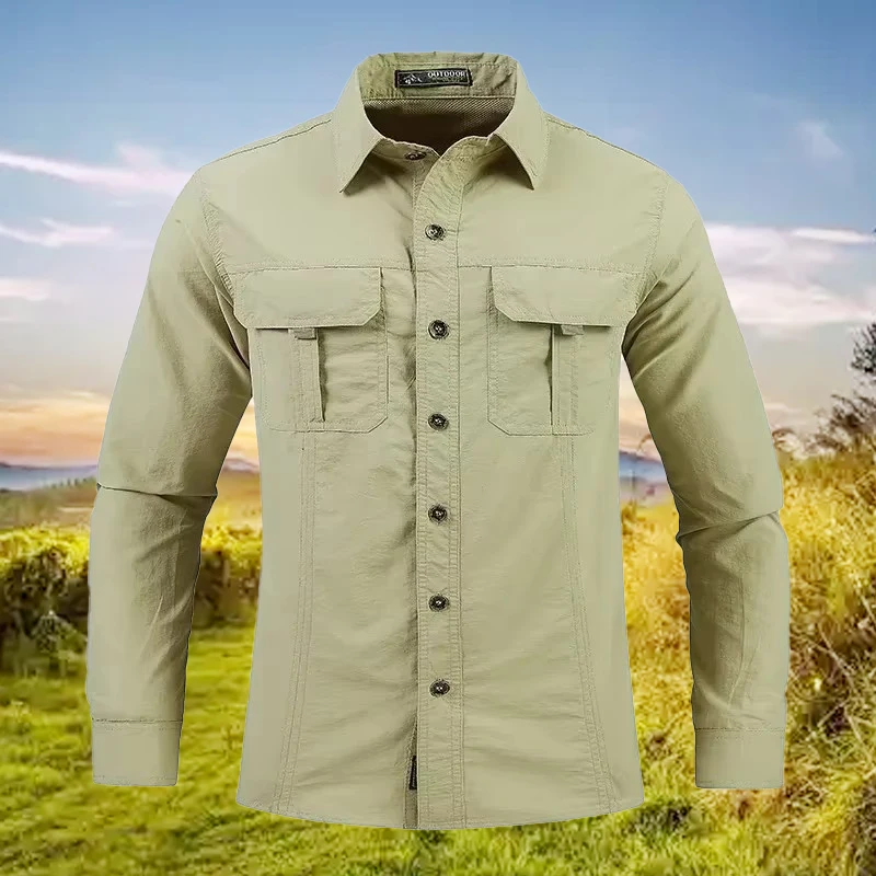 Męska koszula taktyczna 5XL, l – Tactical Military Shirt Cargo recenzja i cena