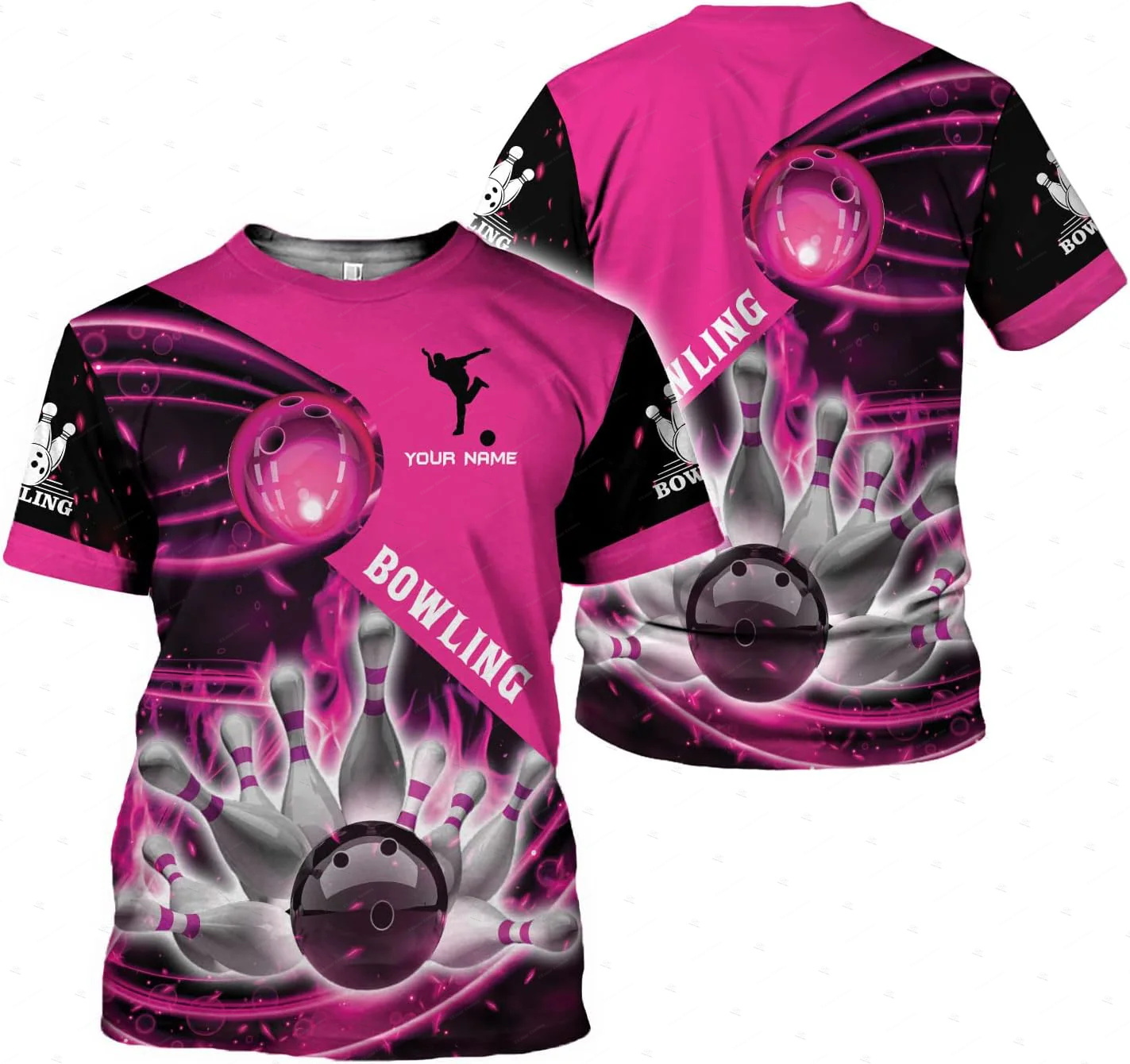 Koszulki z krótkim rękawem uni – Short Sleeve Bowling Shirt Retro recenzja i cena