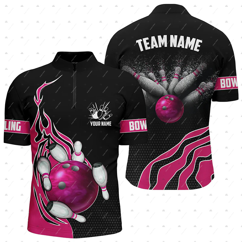 Koszulki Polo z Krótkim Rękawe – Short Sleeve Bowling Shirt Retro recenzja i cena