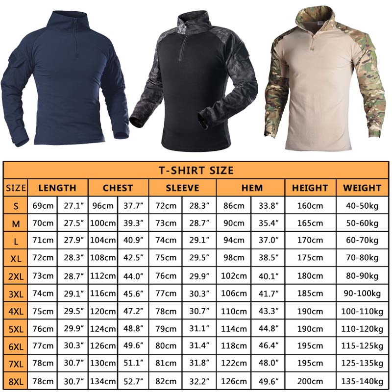 Koszulki bojowe Camo Cargo spo – Tactical Military Shirt Cargo recenzja i cena