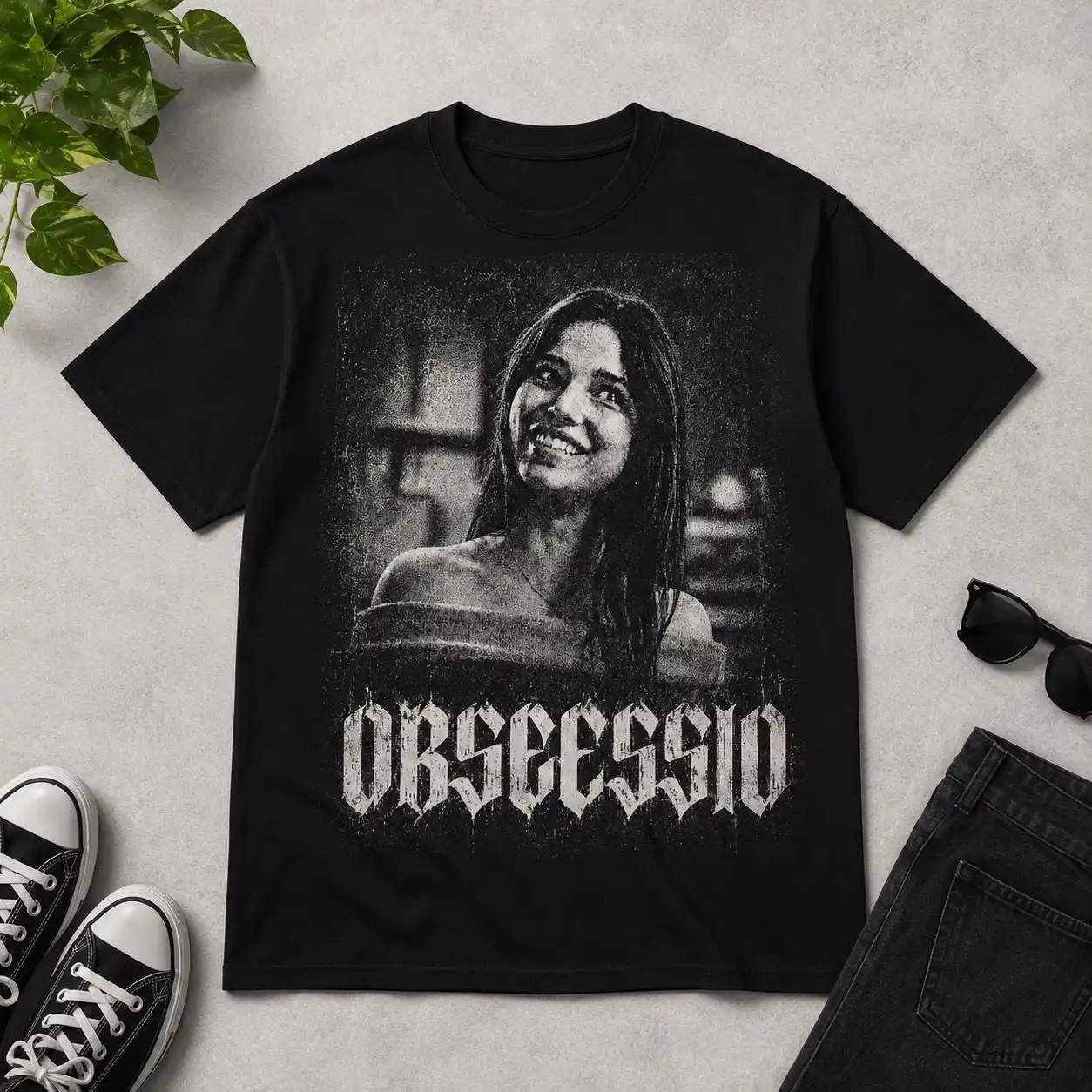 Koszulka Vintage Obsession Aci – Acid Wash Vintage Graphic T Shirt recenzja i cena