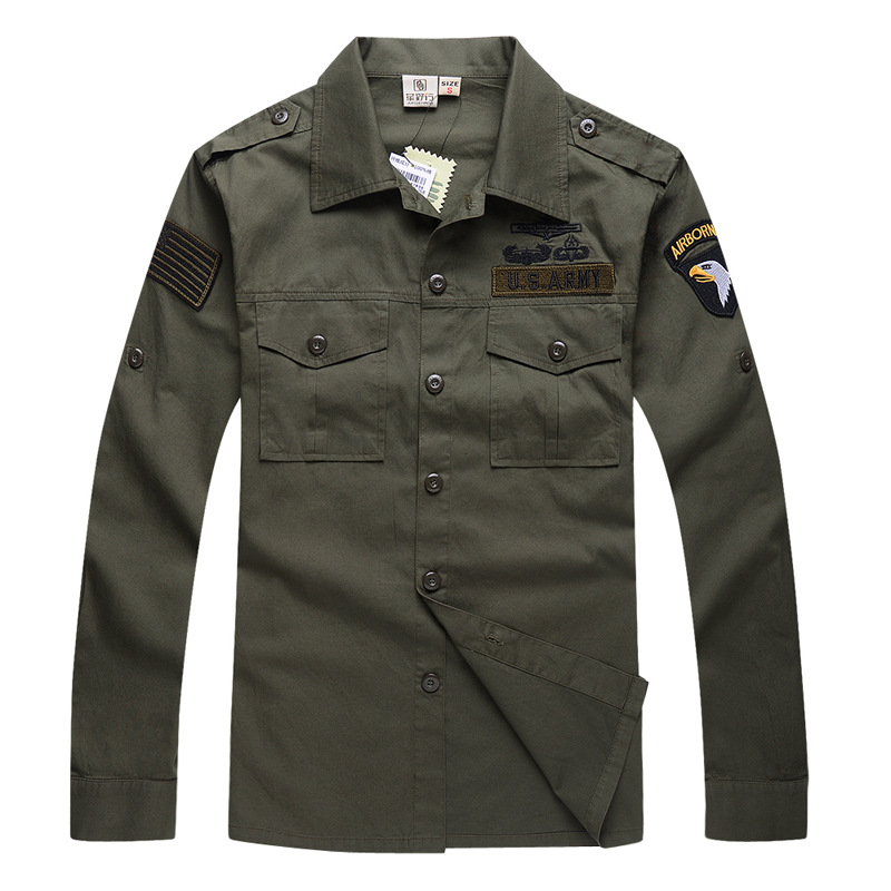 Męska bawełniana koszula takty – Tactical Military Shirt Cargo recenzja i cena