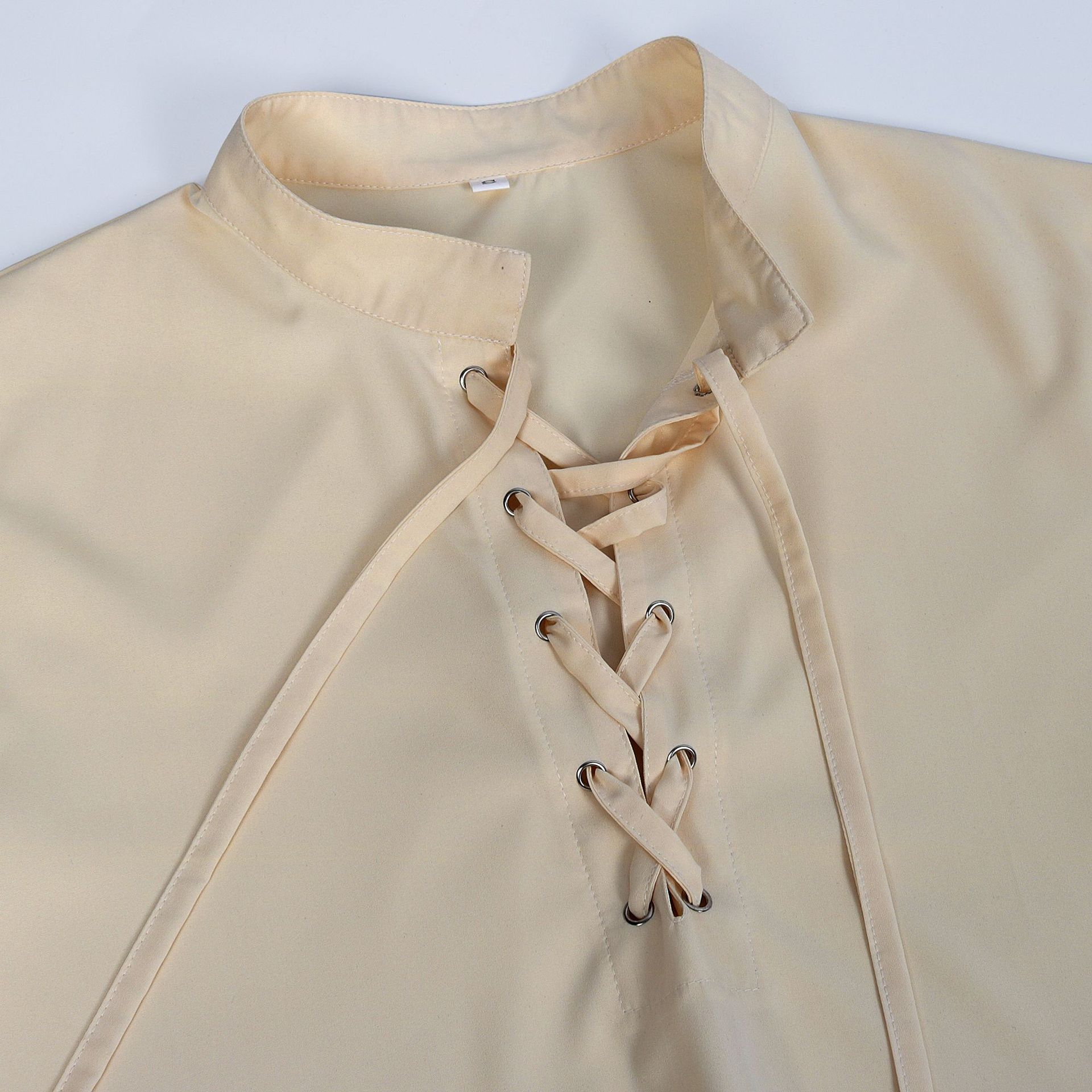 Męska koszula średniowieczna r – Medieval Gothic Lace Up Pirate Shirt recenzja i cena