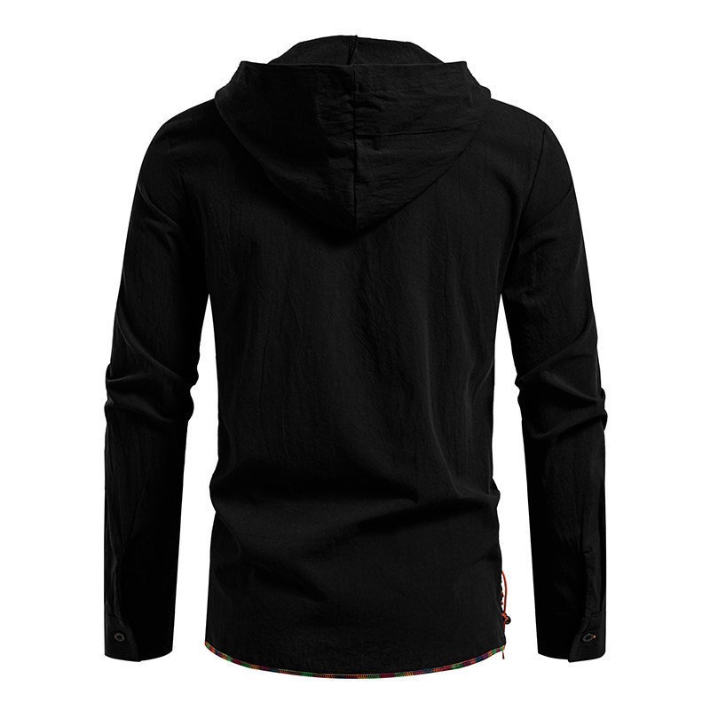 Męska koszulka z długim rękawe – Medieval Gothic Lace Up Pirate Shirt recenzja i cena