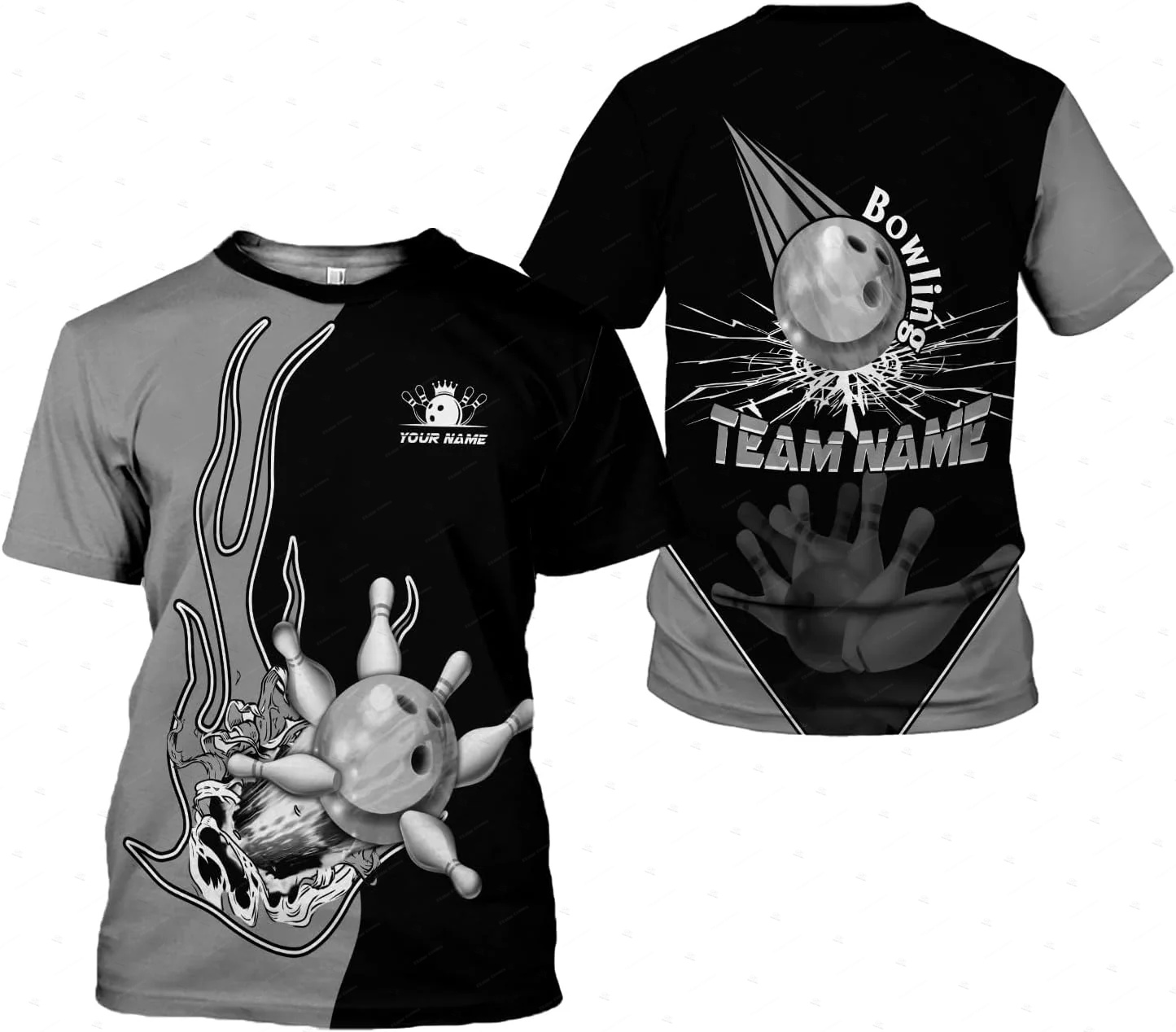 Koszulki z krótkim rękawem uni – Short Sleeve Bowling Shirt Retro recenzja i cena