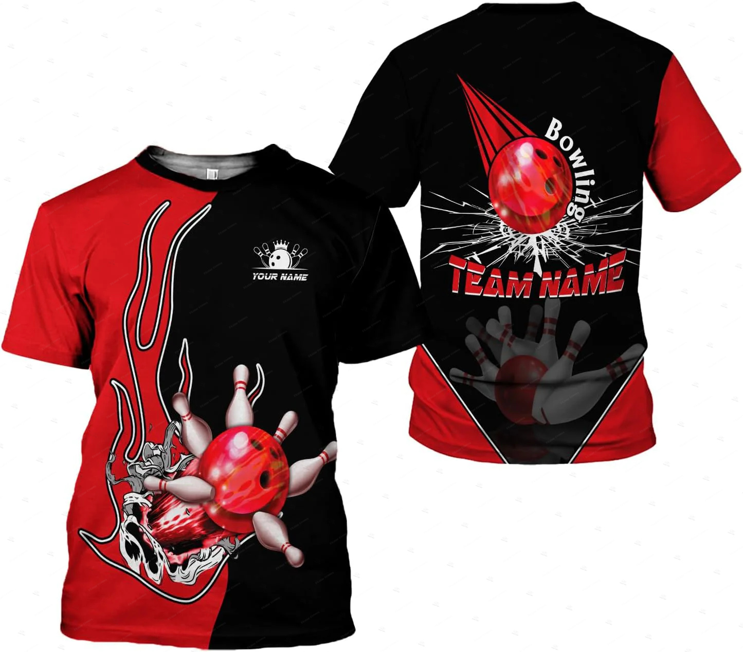 Koszulki z krótkim rękawem uni – Short Sleeve Bowling Shirt Retro recenzja i cena