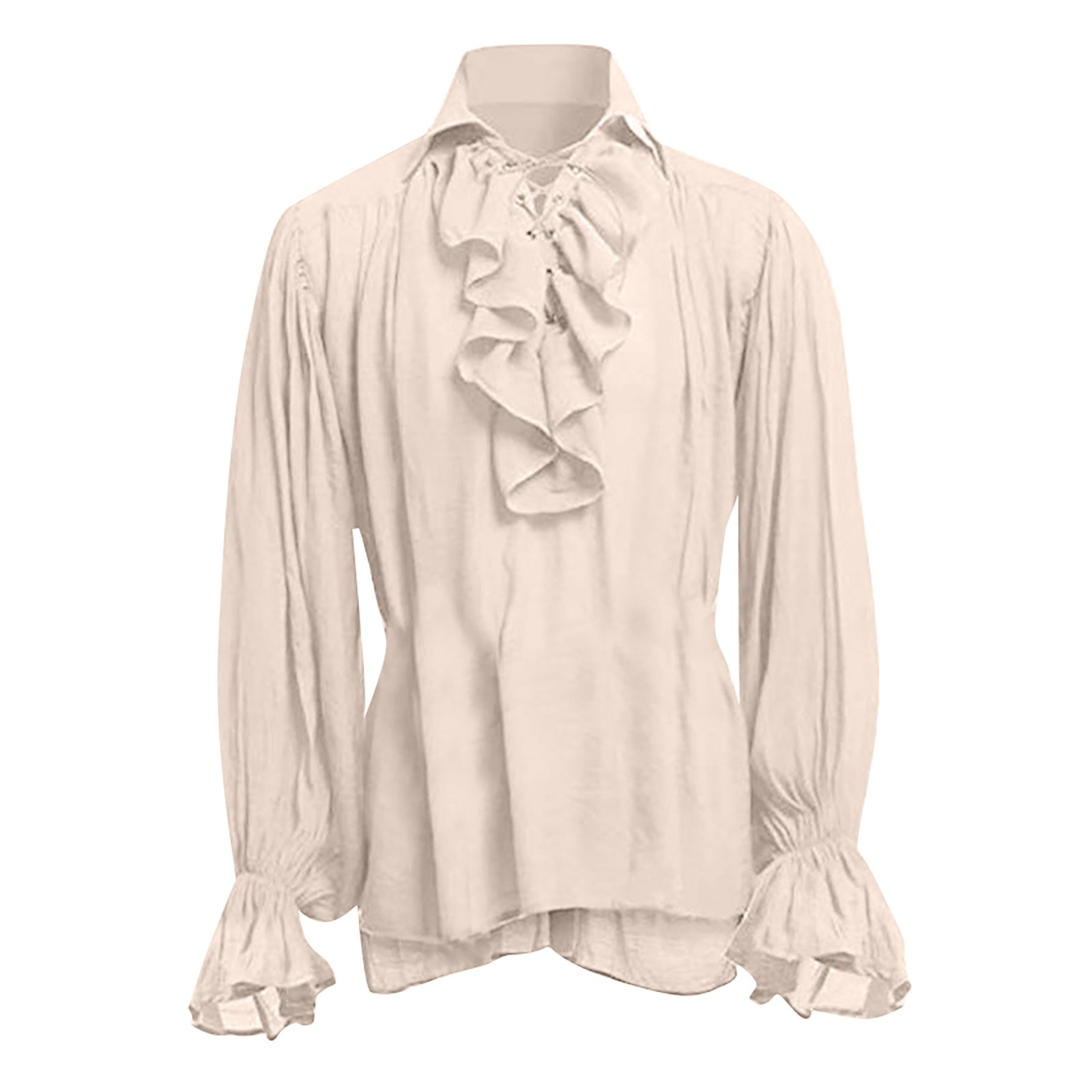 Męska koszula piracka na Hallo – Medieval Gothic Lace Up Pirate Shirt recenzja i cena