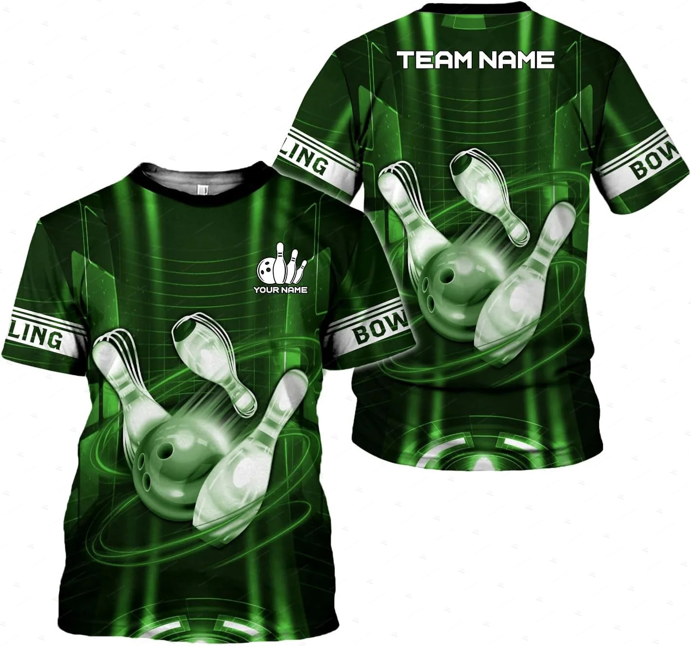Koszulki z krótkim rękawem uni – Short Sleeve Bowling Shirt Retro recenzja i cena