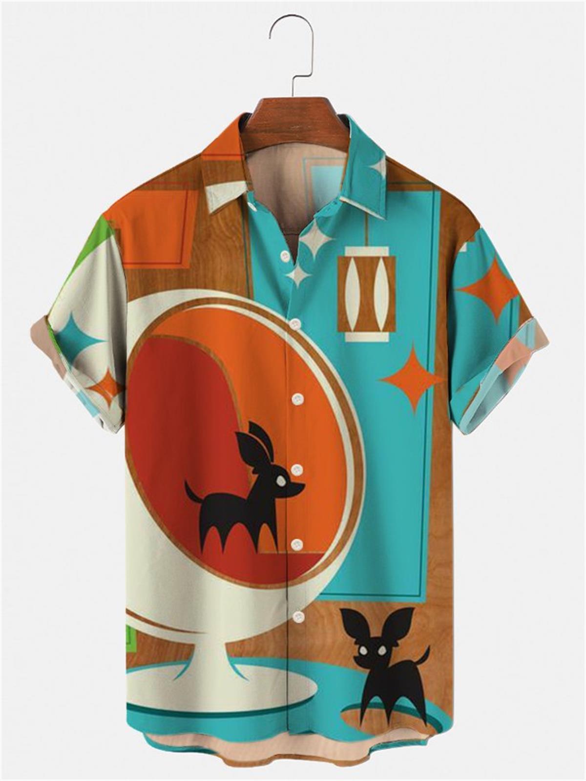 Męska koszulka hawajska, koszu – Vintage Hawaiian Floral Shirt recenzja i cena