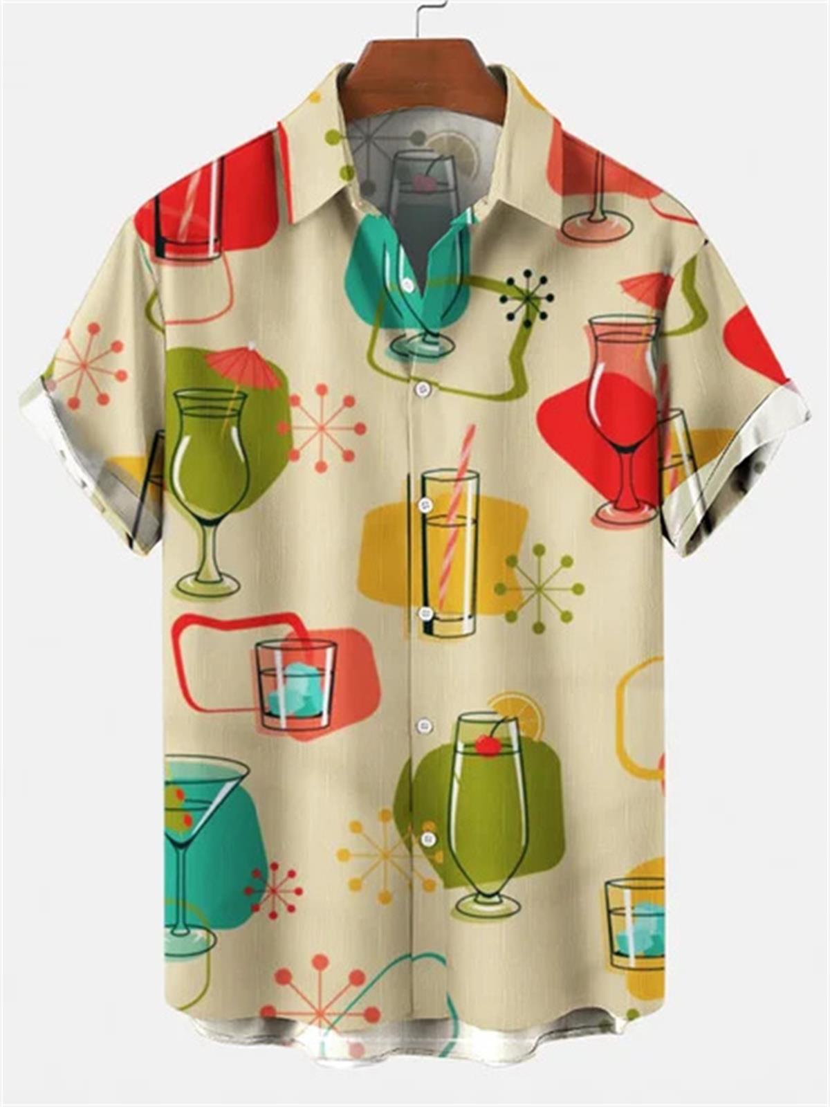 Męska koszulka hawajska, koszu – Vintage Hawaiian Floral Shirt recenzja i cena