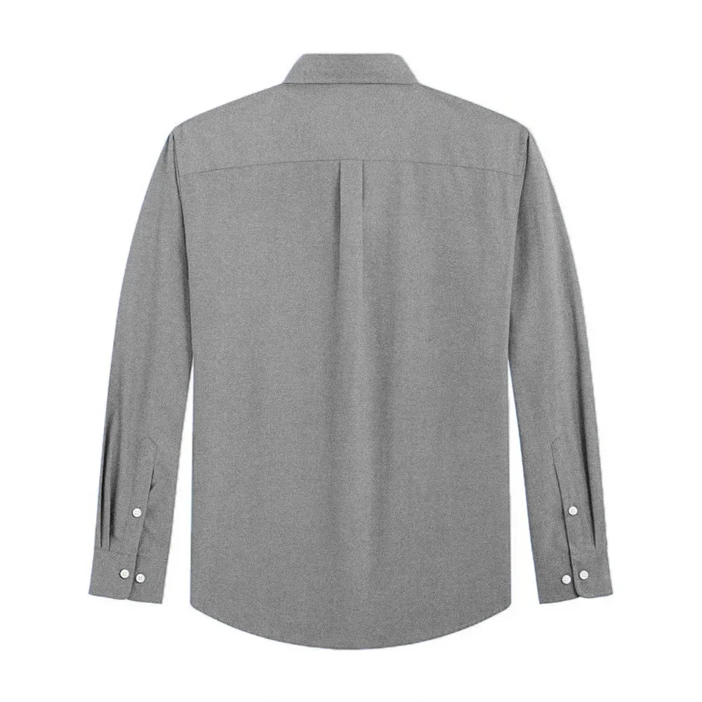 Męskie koszule z długim rękawe – Oxford Cotton Casual Shirt Business recenzja i cena